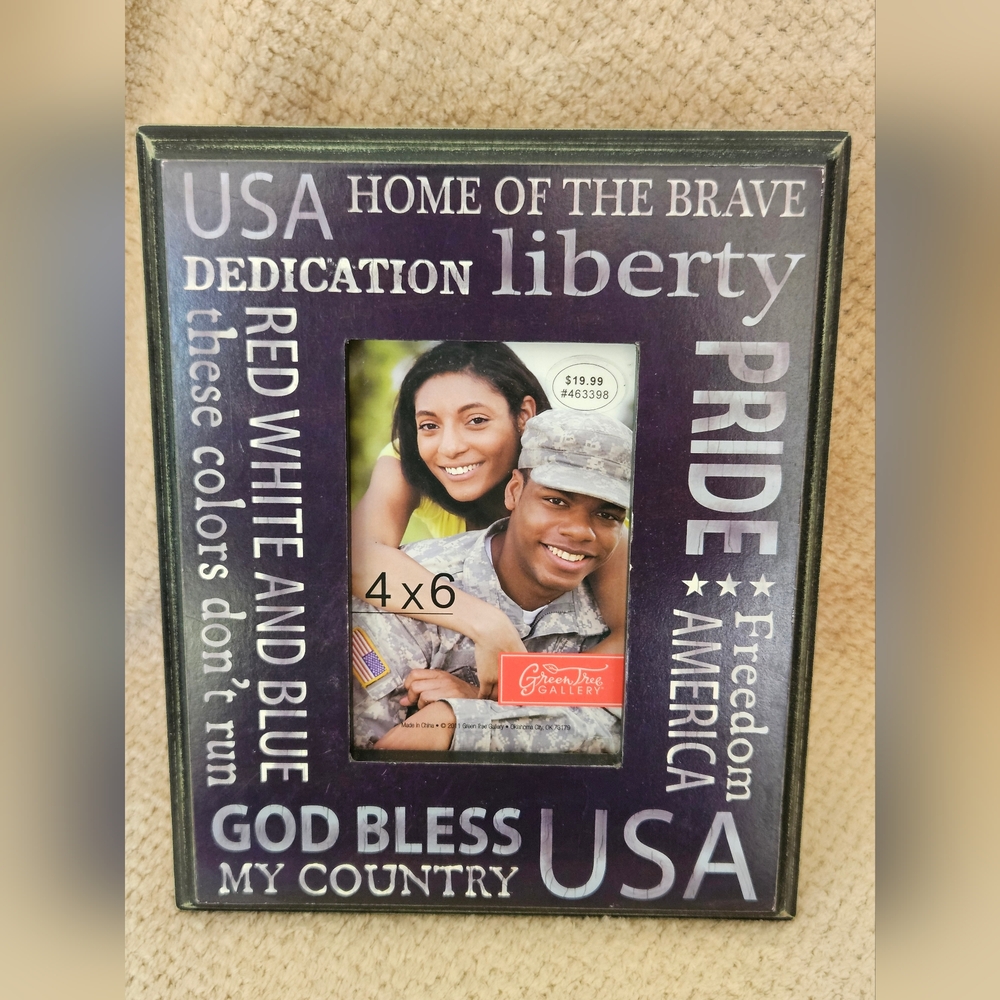 USA Pride Hobby Lobby Photo Frame, EUC/Like New